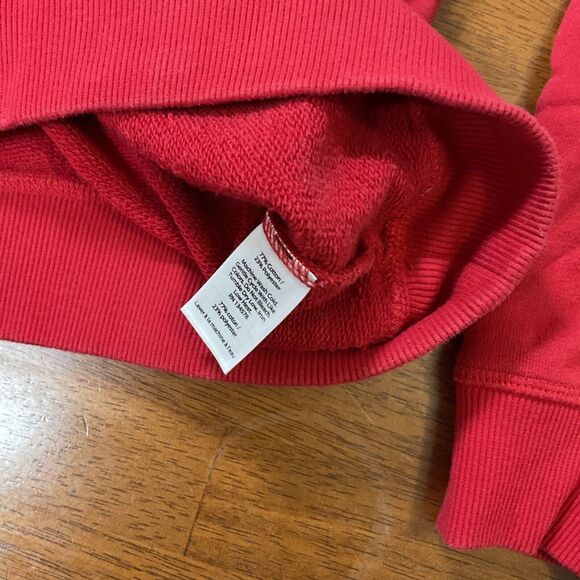 Vineyard Vines Shep Shirt Size Small 1/4 Zip Pullover Sweater Red Shep & Ian - Picture 7 of 11